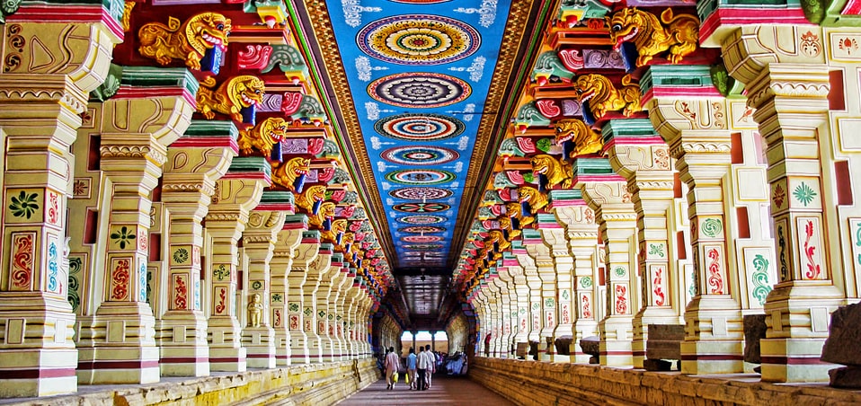 Temples in <br> South India